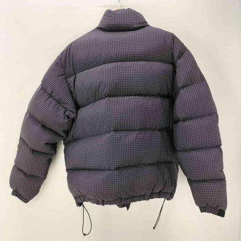 コールマン COLEMAN OUTDDOOR CLOTHING グラフチェック フェザー ダウン ジャケット 裾ドローコード メンズ import:L